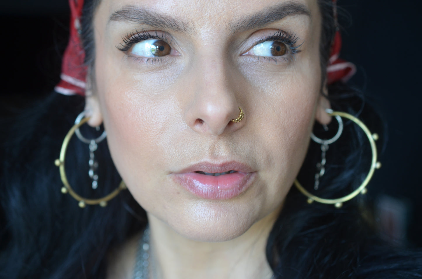 Milena Hoop Earrings