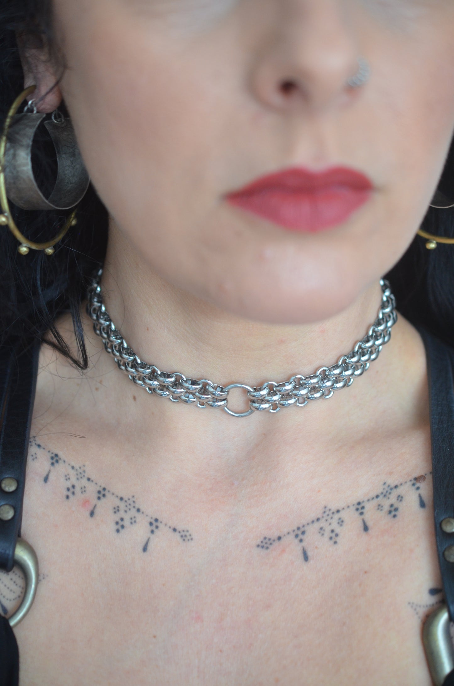 Suzie Q Small Stainless Steel Choker