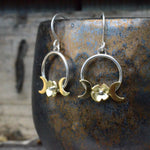 Blossom Moon Dangle Earrings