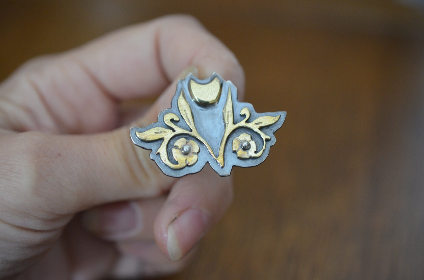 Botanical Moon Pendant