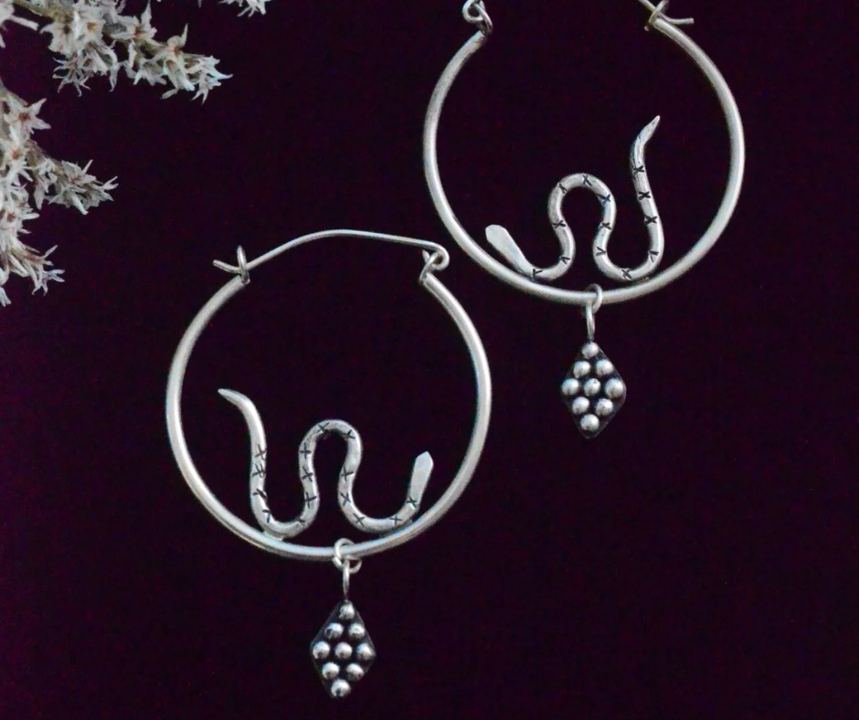 Handmade Hoop Earrings