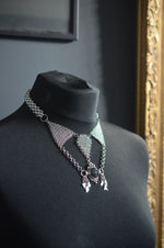 Artemisia Chainmaille and Hematite Necklace