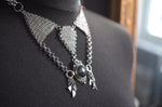 Artemisia Chainmaille and Hematite Necklace