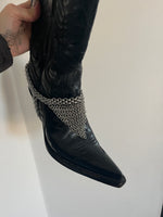 Stainless Steel Chainmail Boot Straps