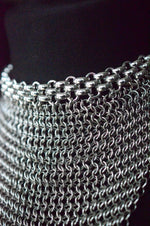 Stainless Steel Chainmail Choker Necklace