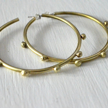 Milena Hoop Earrings