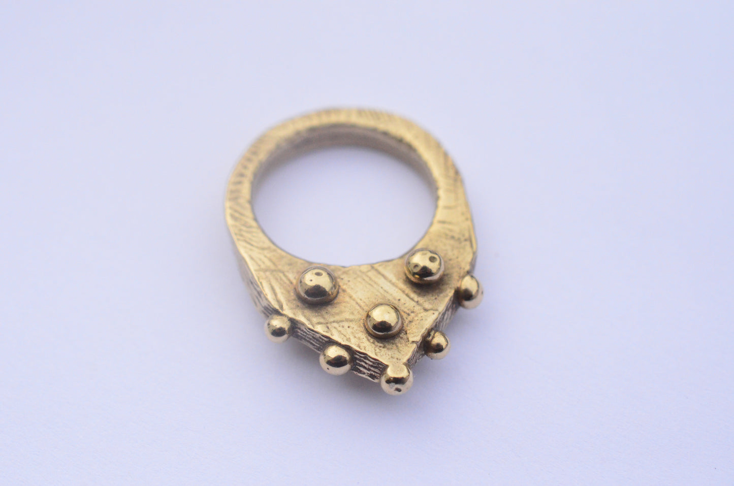 Durga Ring - 18ct Gold Plate