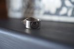 Silver Lapis Evil Eye Ring - Talisman Collection