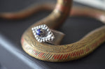 Silver Lapis Evil Eye Ring - Talisman Collection