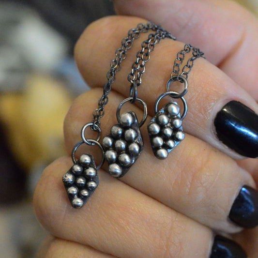 Recycled silver necklace - Aya necklace