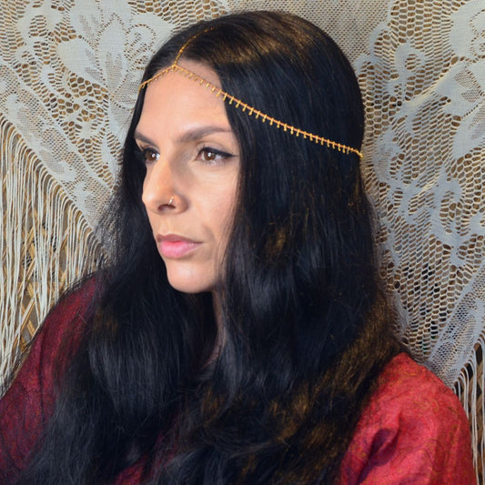 Bohemian Chain Headpiece