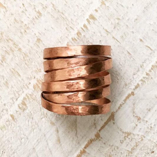 Copper Wrap Ring