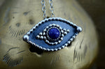 Lapis Lazuli Eye Talisman Necklace