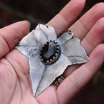 Silver Ivy Leaf Pendant