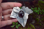 Silver Ivy Leaf Pendant