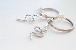 Snake Charm Hoop Earrings