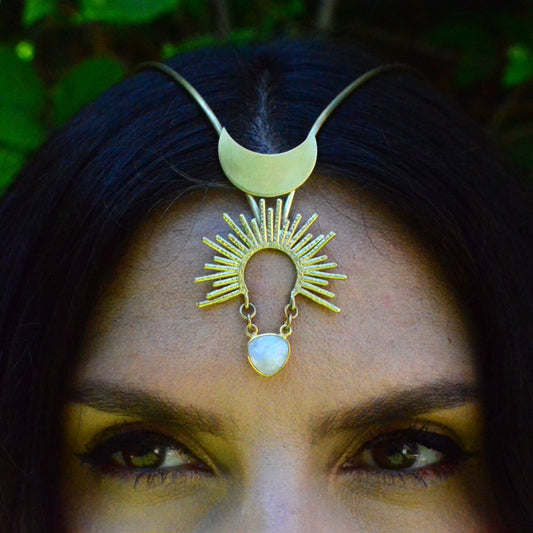 Serene Goddess Headpiece