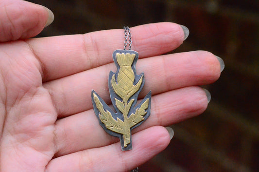 Thistle Pendant